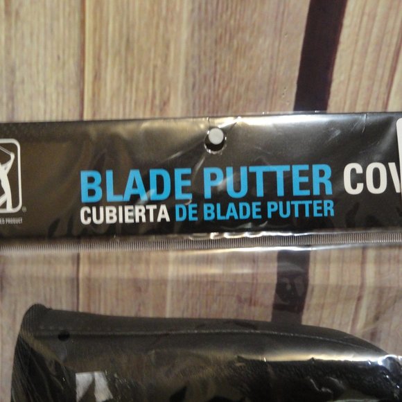 GOLF PGA embroidered Blade Putter Cover~protection padded inside, hook&l… - Picture 3 of 5
